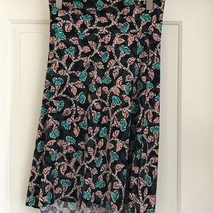 LULAROE size medium azure skirt
